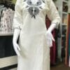 Classic Black and White Embroidered Set