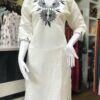 Classic Black and White Embroidered Set