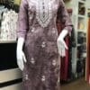 Elegant Cotton Batik Design Embroidered Set