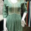 Mint Green Alia Cut Cotton Casual Wear