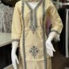 Graceful Cream Embroidered Full Set