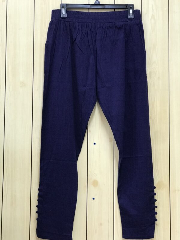 Dark Blue Stretchable Pencil Cut Pants