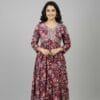 Alia Cut Floral Printed Kurti