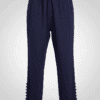 Dark Blue Stretchable Pencil Cut Pants