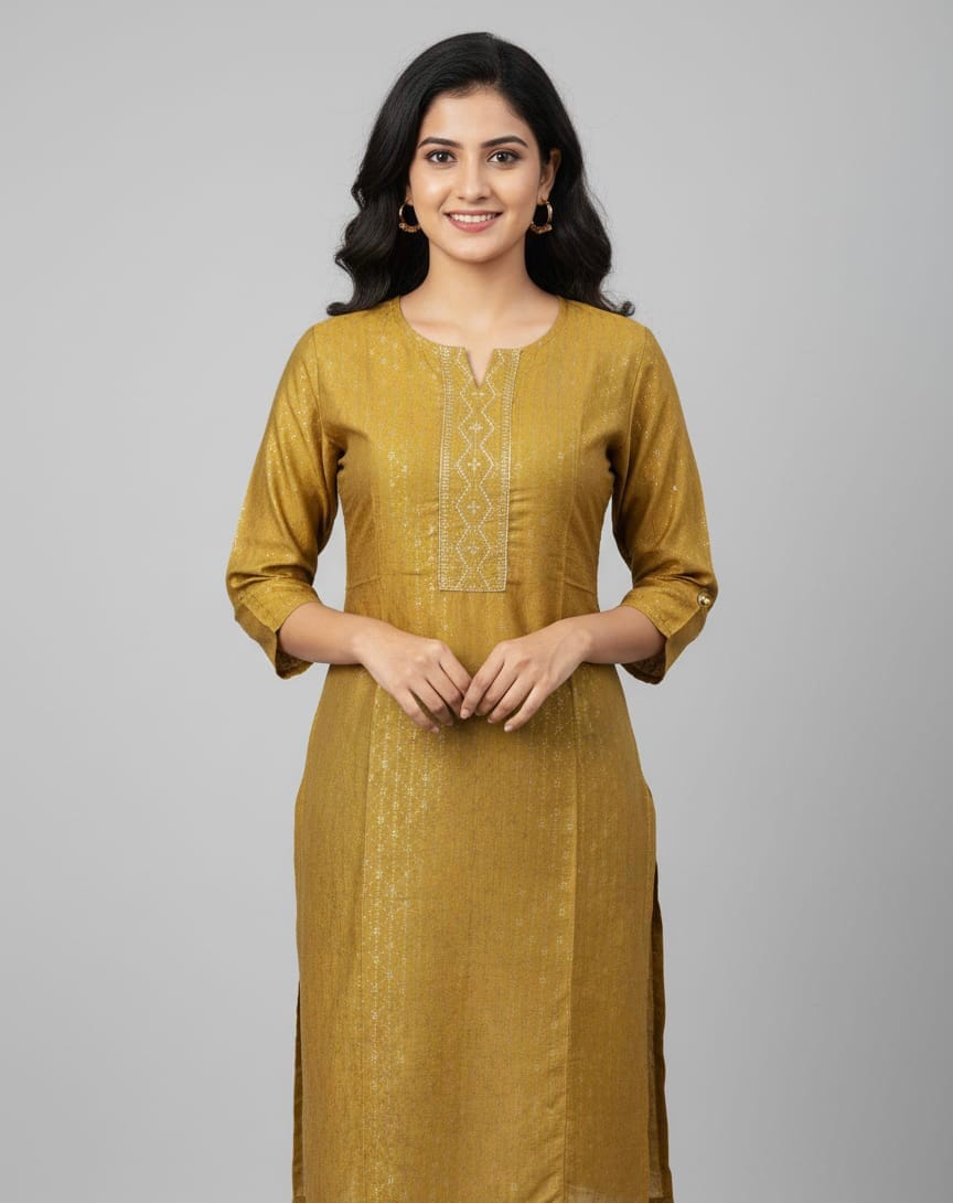 Branded Printed Casual Kurtis