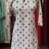 Multi-Color Embroidered Short Kurti