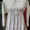 Classic White Short Kurti.