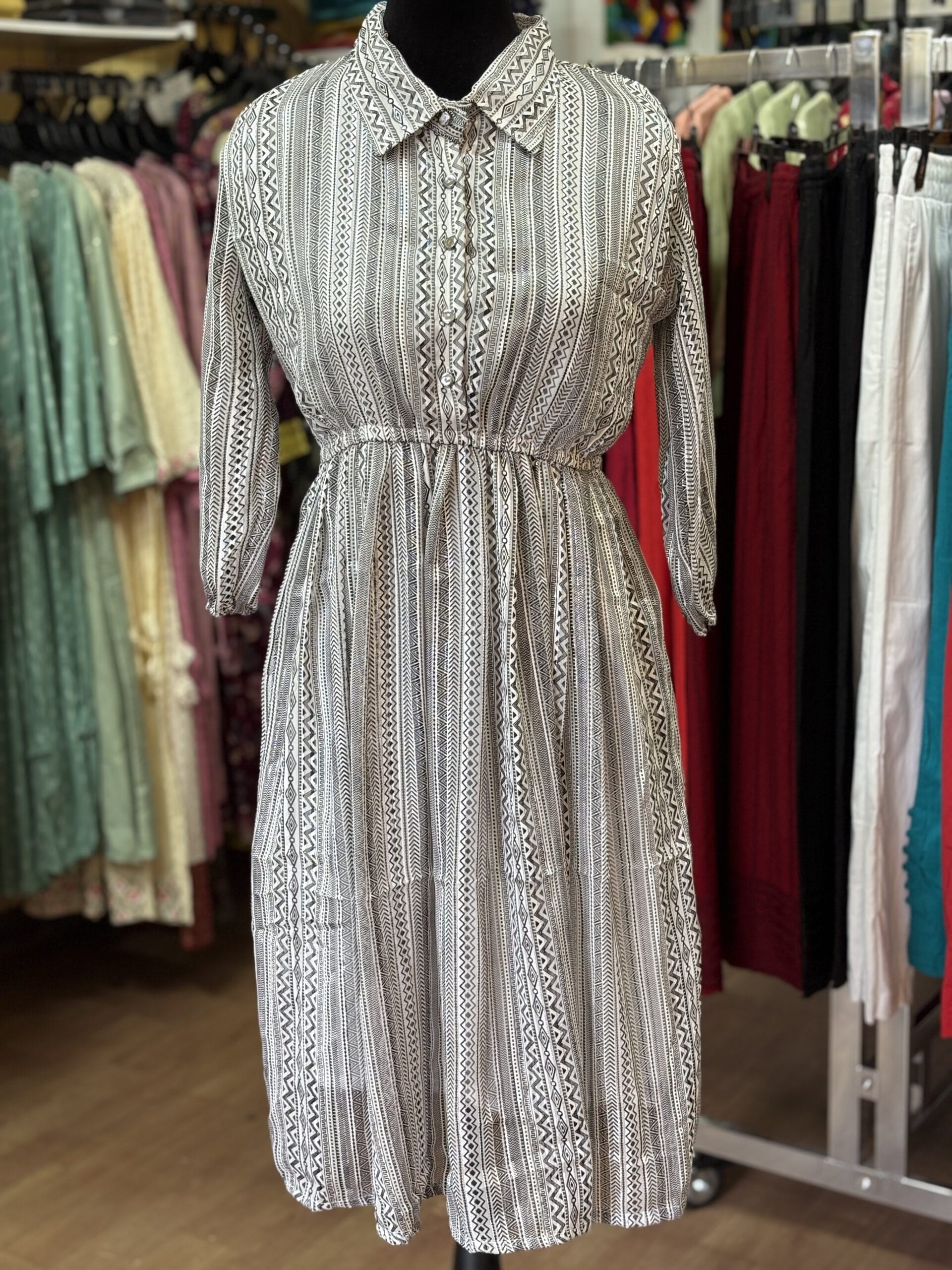 Black & White Western Frock