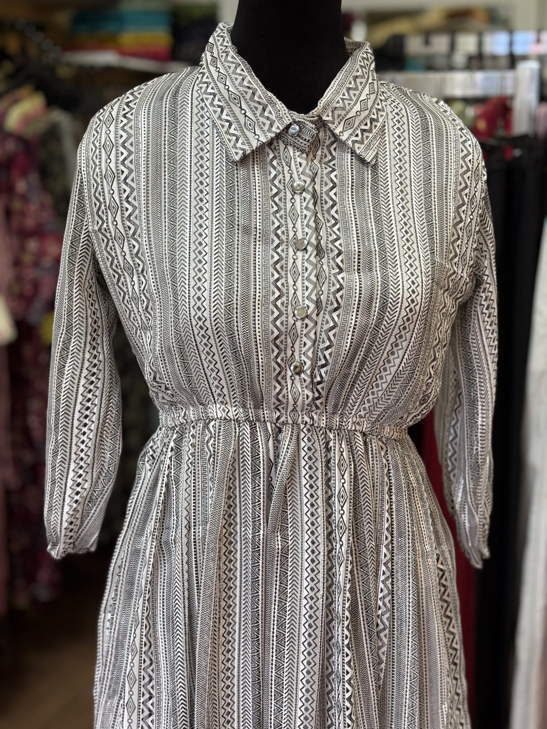 Black & White Western Frock