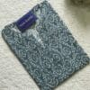 Elegant Light Blue Floral Short Kurtis