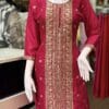 Pink Kurti Set for a Luxurious Look