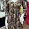 Elegant Black Alia Cut Kurti Set
