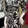 Classic Black and White Cotton Kurti with Pants