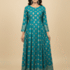 Peacock Elegance Regal Green Anarkali