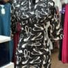 Classic Black and White Short Kurti