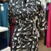 Classic Black and White Short Kurti