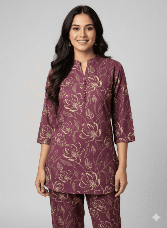 Floral Fusion – Chic Co-Ord Set