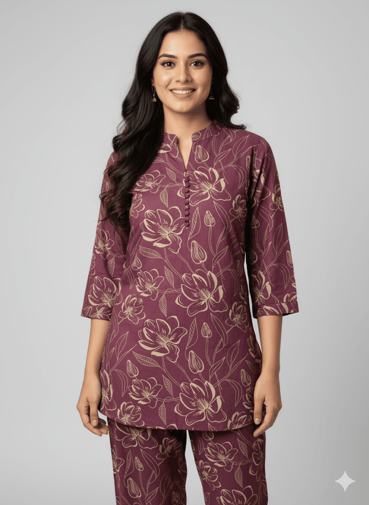 Floral Fusion – Chic Co-Ord Set