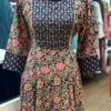 Multi Colored Floral Anarkali
