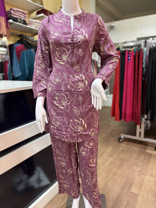 Floral Fusion – Chic Co-Ord Set - Image 2