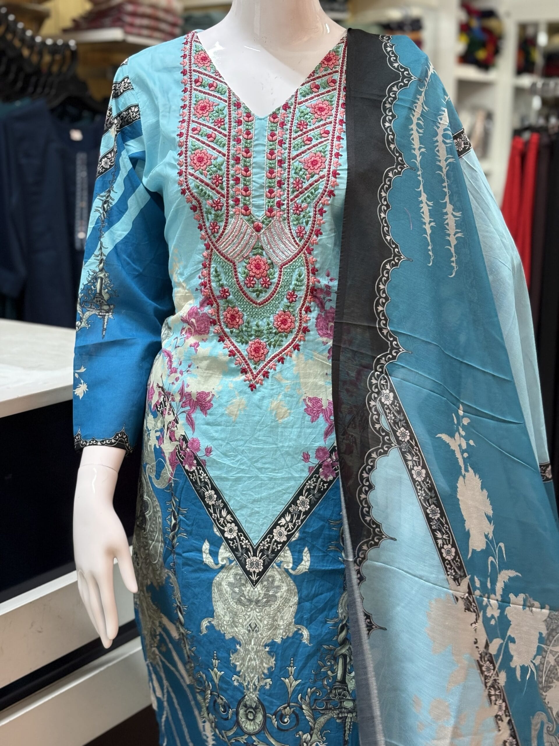 Autumn Bloom Short Kurti