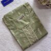 Mint Green Cotton Casual Wear