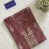 Onion Pink Straight Casual Kurti