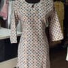 Classic Blue Print Short Kurti