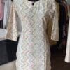 Elegant Mint Green Short Kurti