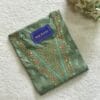 Mint Green Embroidered Cotton Casual Wear