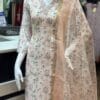 Flower Printed Light Pink Kurti Set