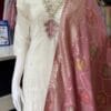 Blush Elegance Off-White Set Kurti