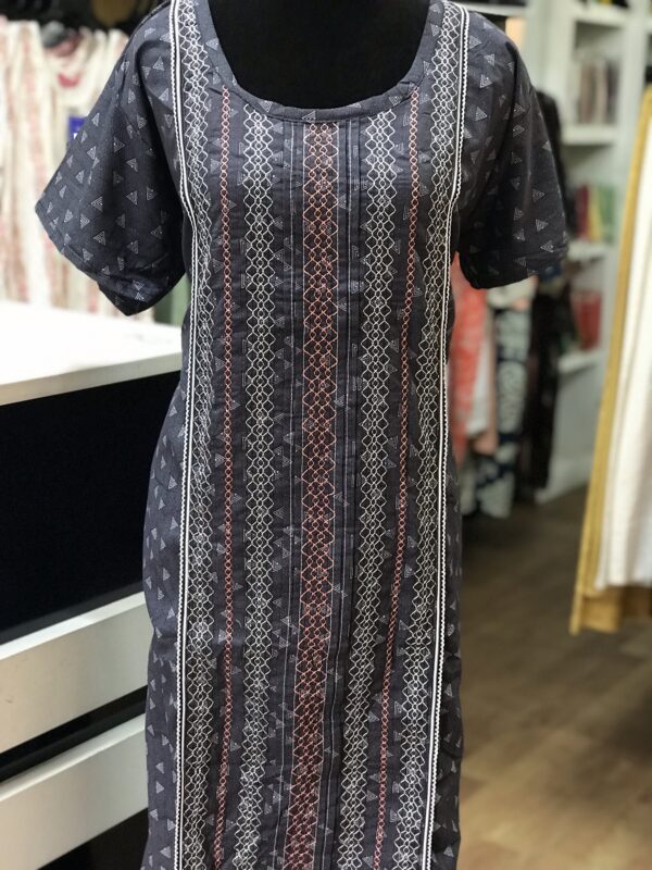 Full Embroidered Comfy Night Wear - Image 5