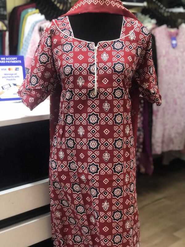 Cotton Feeding Friendly Night Wear - Image 3