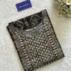Brown Embroidered Casual Kurti