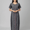 Full Embroidered Comfy Night Wear