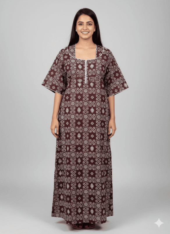 Cotton Feeding Friendly Night Wear
