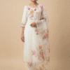 Pure Mal Cotton Anarkali Set