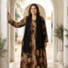 Elegant Georgette Flower Print Plus Size Kurti Sri Lanka