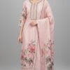 Baby Pink Floral Set Kurti