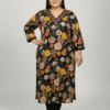 Midnight Bloom Plus Size Co-ord Set