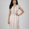 Charm Pink And White Casual Kurti