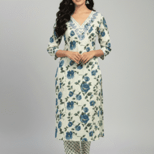 Ocean Pearl Two Piece Set Kurti