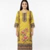 Sunrose Charm – Yellow Tassel Kurti Set