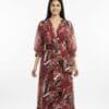 Beautiful Printed Georgette Western Frock