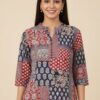 Block Printed Short Kurti