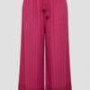 Pink Embroidered Plazzo pants