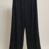 Black Embroidered Plazzo Pants