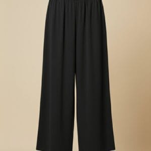 Plain Black Color Plazzo Pants