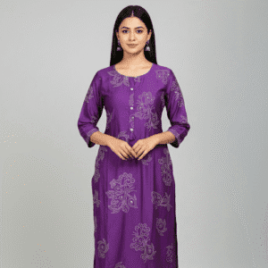 Dark violet coloured casual wear